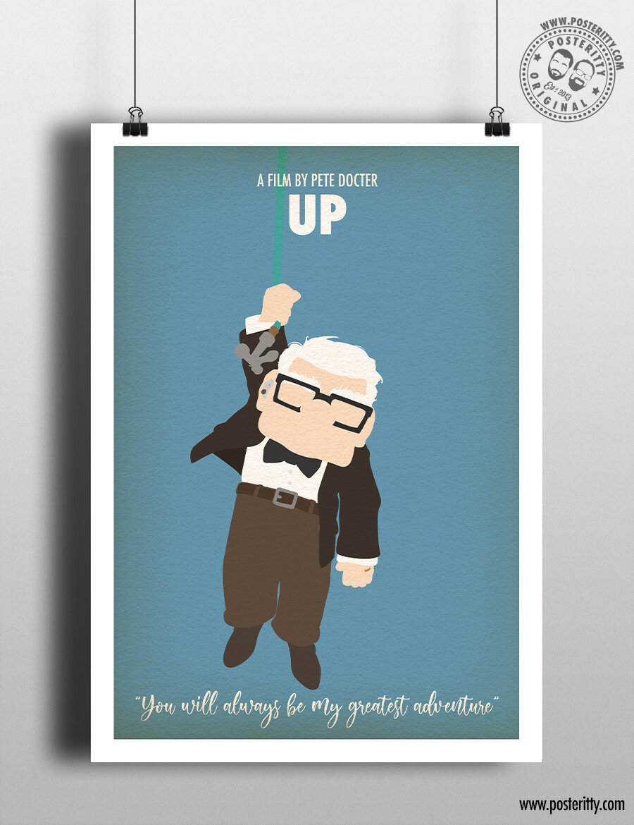 UP - Minimalist Movie Poster — Posteritty