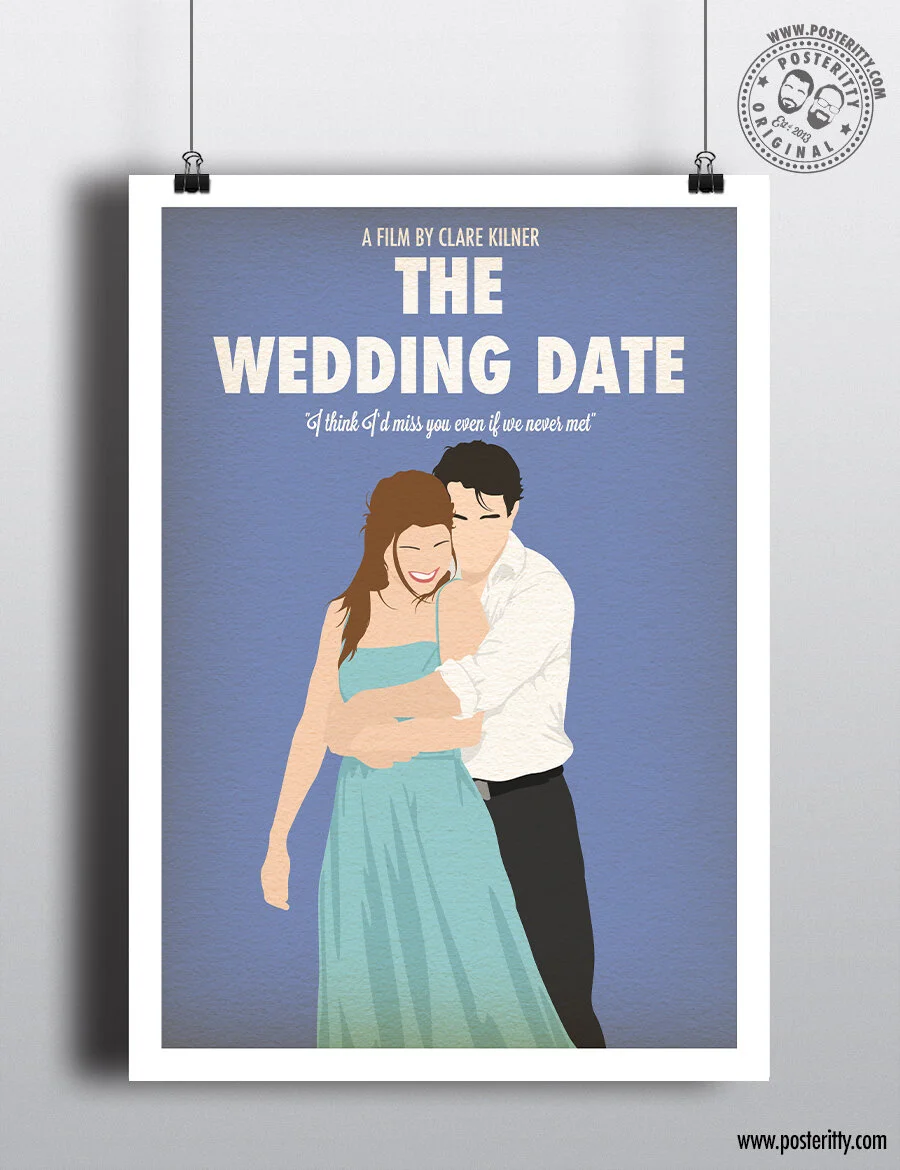 The Wedding Date - Minimalist Movie Poster