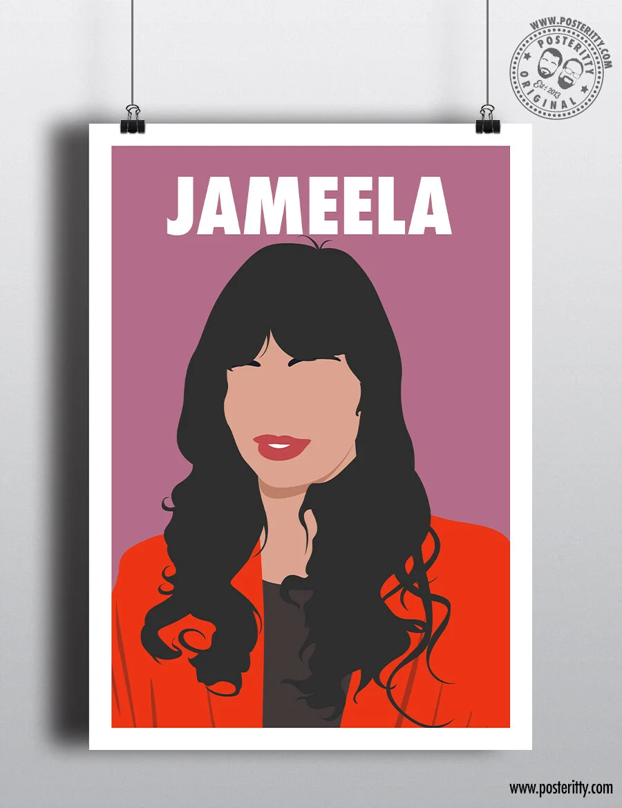 Jameela Jamil - Minimalist Female Icon Poster