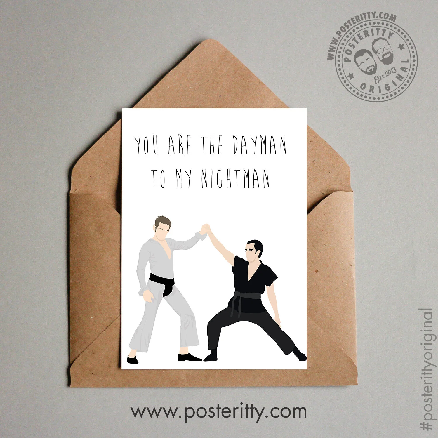 Always Sunny (Dayman Nightman) - Minimalist Valentines Card
