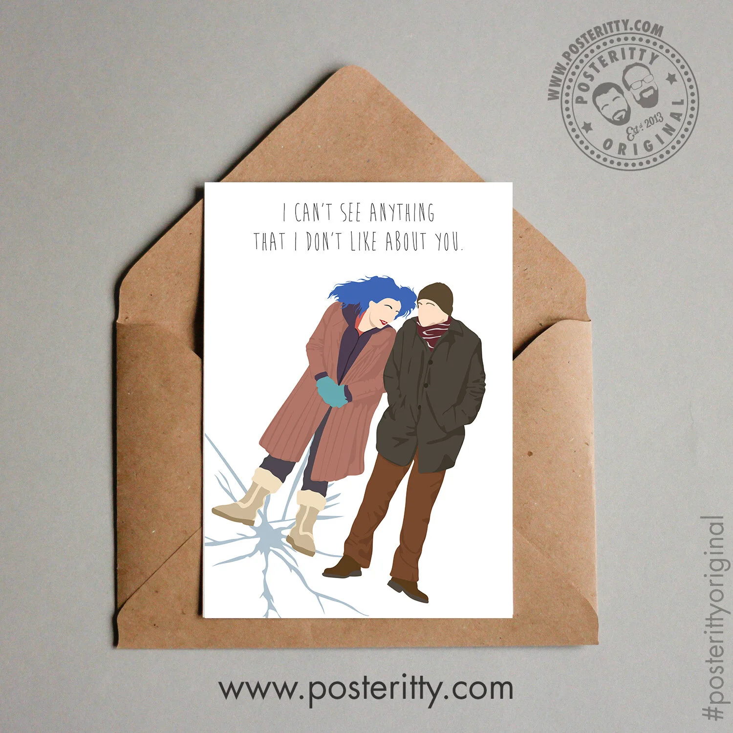 Eternal Sunshine - Minimalist Valentines Card
