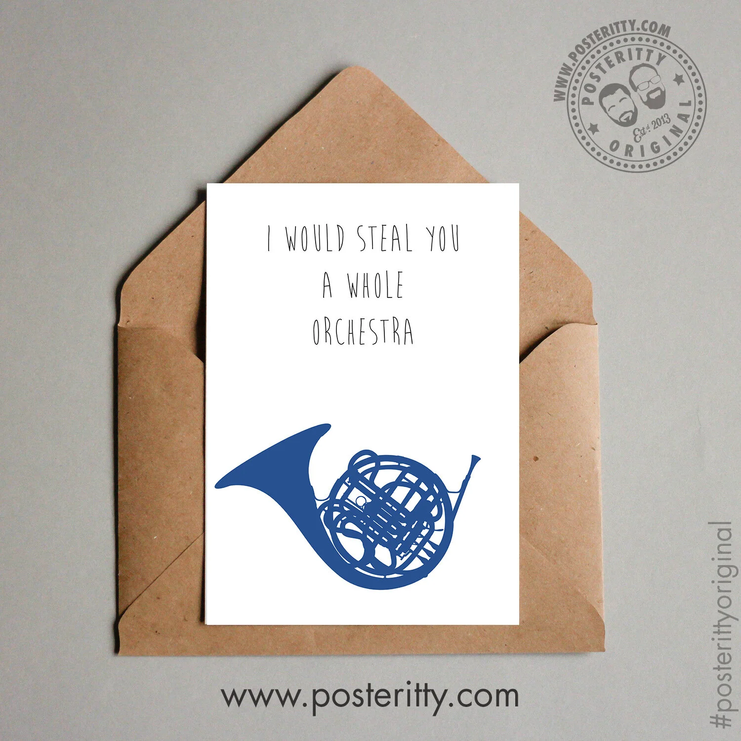 How I Met Your Mother (Orchestra) - Minimalist Valentines Card