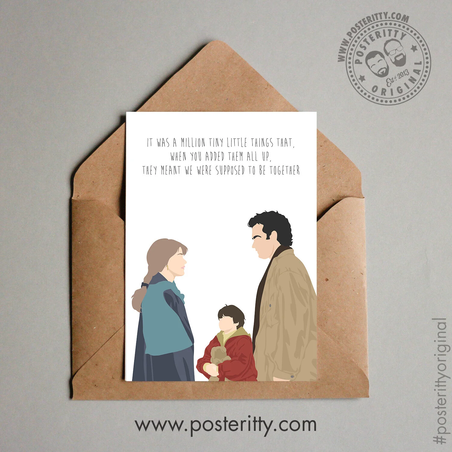 Sleepless in Seattle - Minimalist Valentines Card