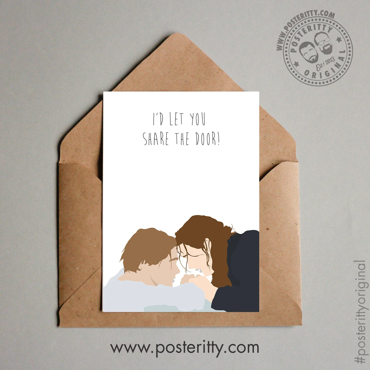 Titanic - Minimalist Valentines Card