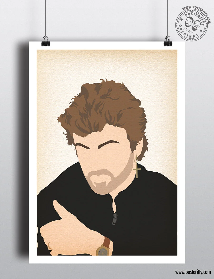 George Michael - Minimalist Poster