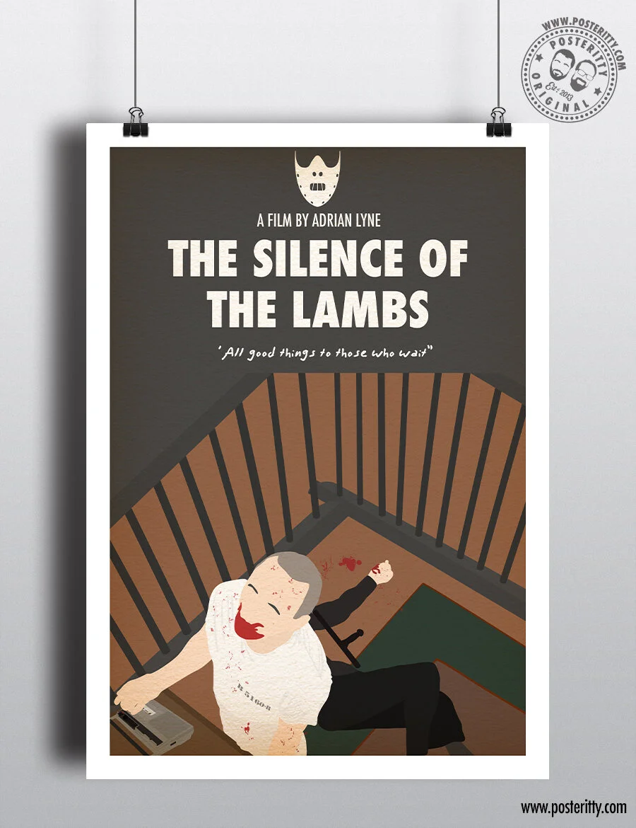The Silence of The Lambs - Minimalist Movie Poster
