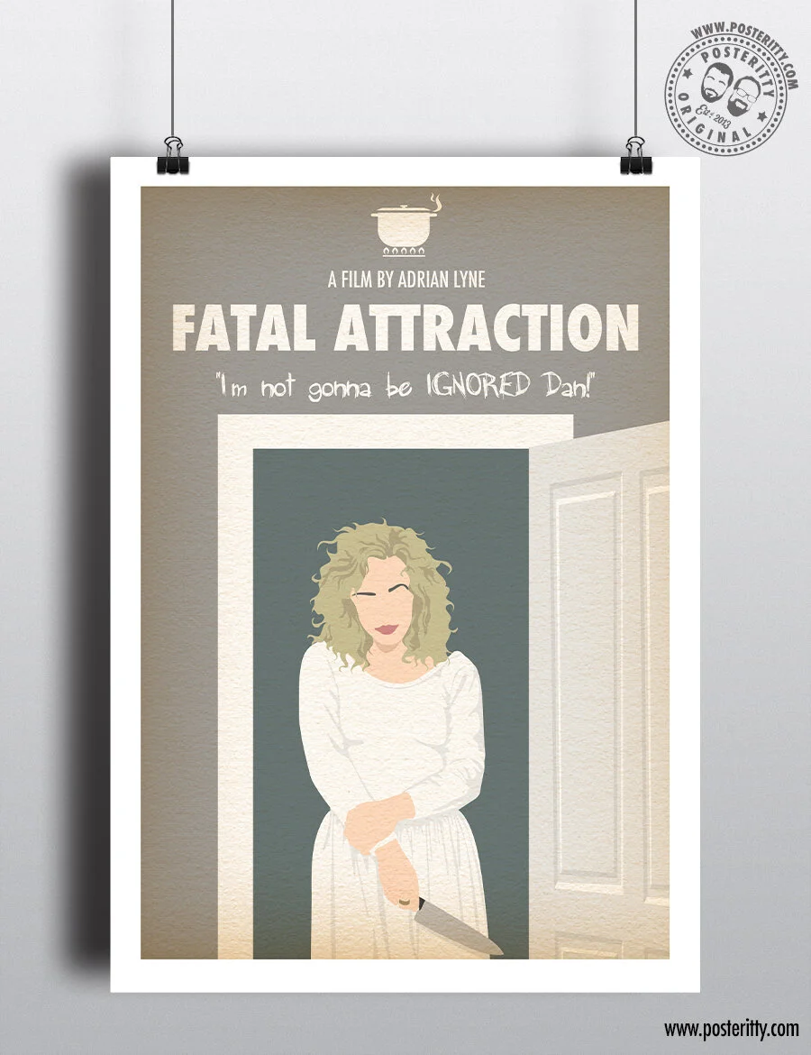 Fatal Attraction - Minimalist Movie Poster