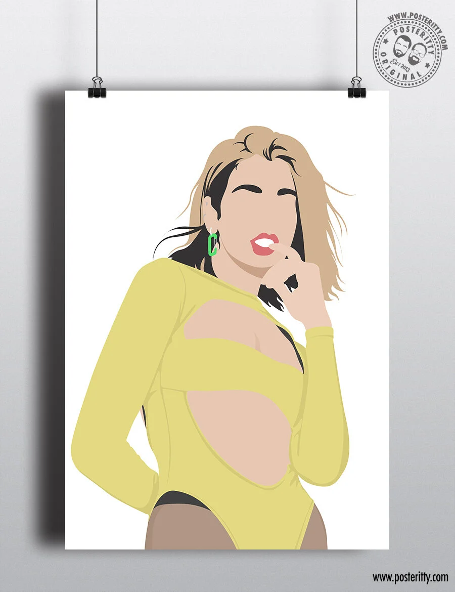 Dua Lipa - Minimalist Poster