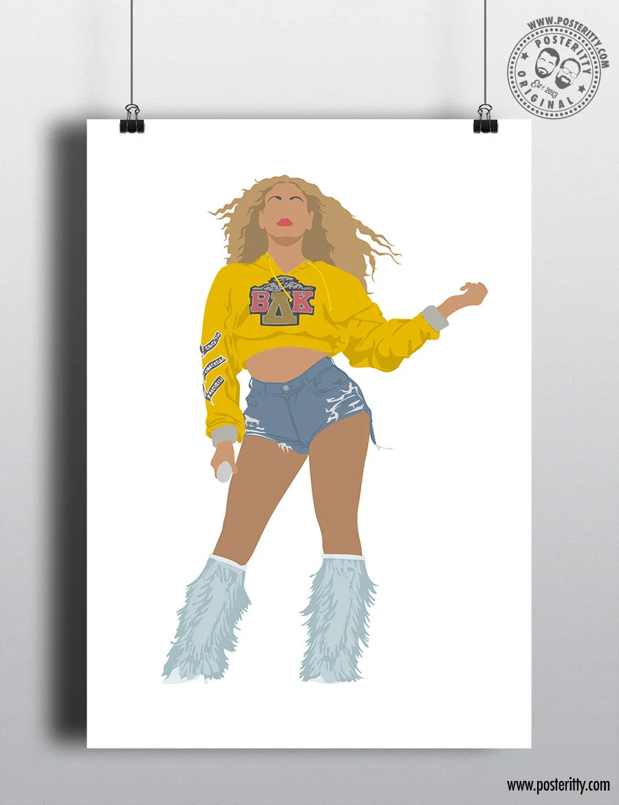 Beyonce (Coachella) - Minimalist Music Poster