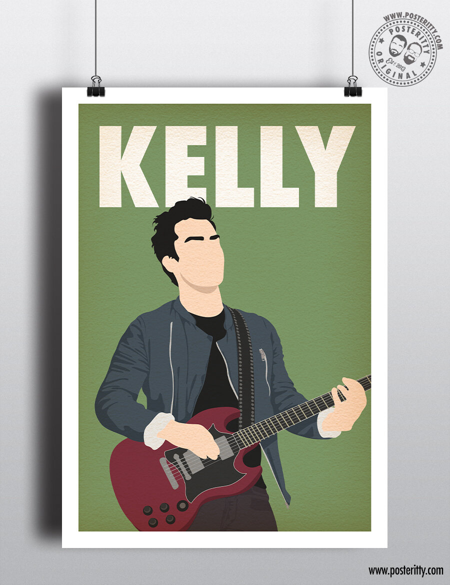 Kelly Jones Music Icon - Minimalist Poster