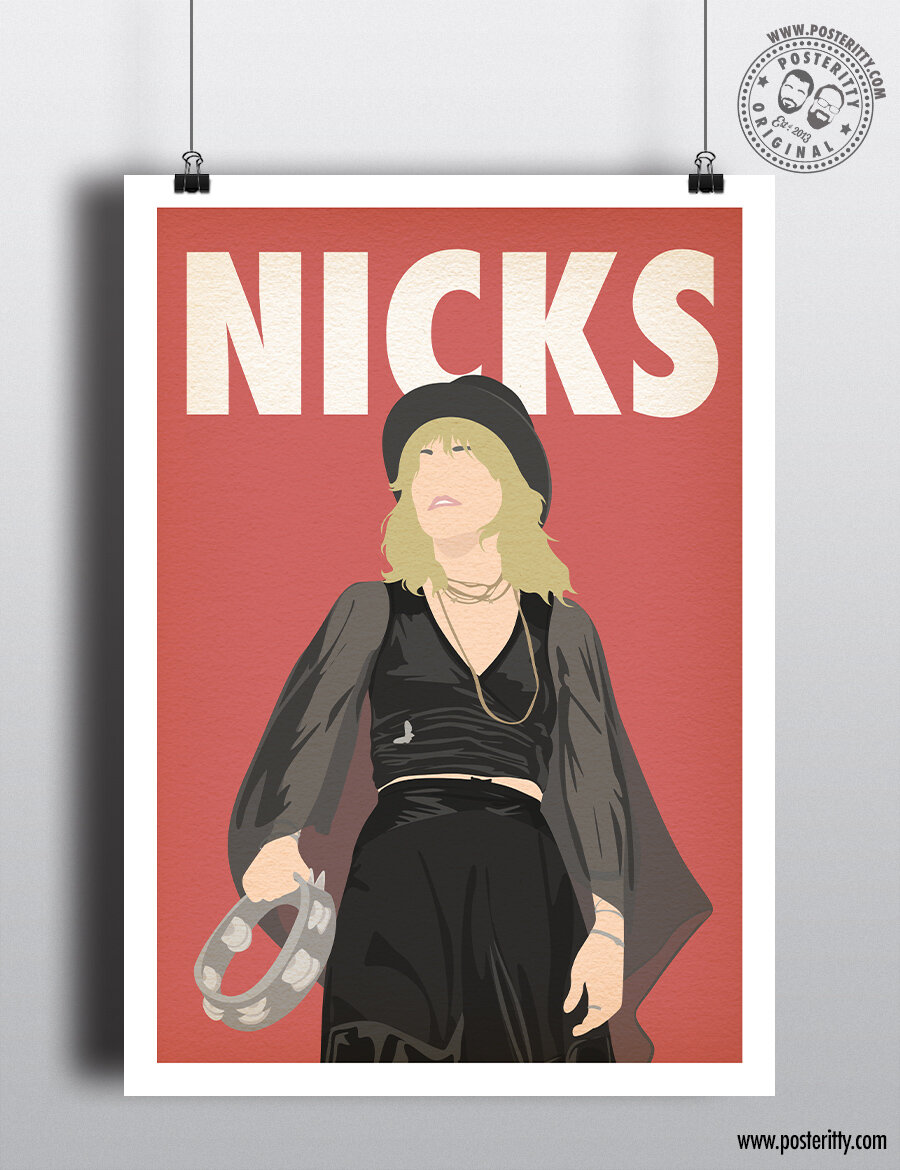 Stevie Nicks Music Icon - Minimalist Poster