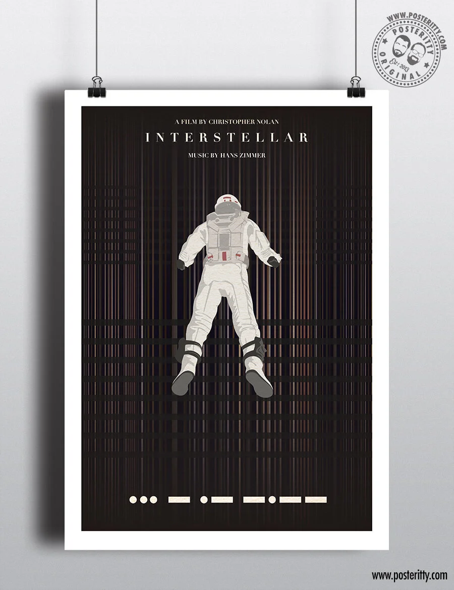 Interstellar - Minimalist Movie Poster