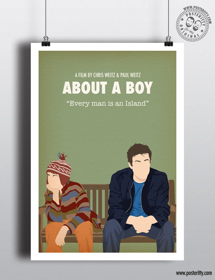 About A Boy - Minimalist Movie Poster