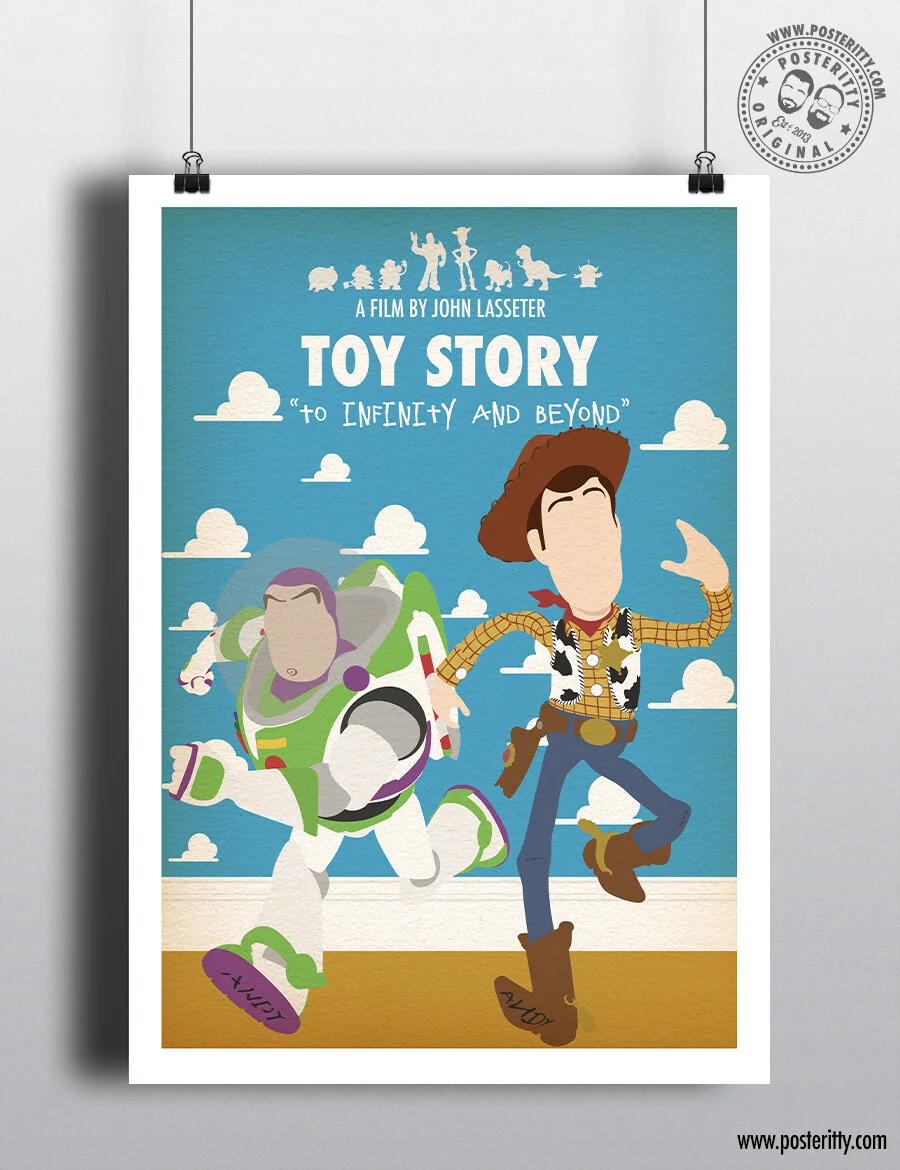 Toy Story - Minimalist Movie Poster