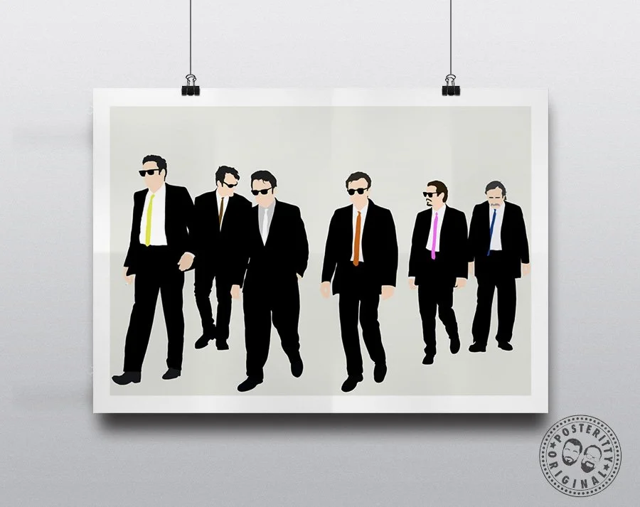 Reservoir Dogs - Minimalist Movie Poster