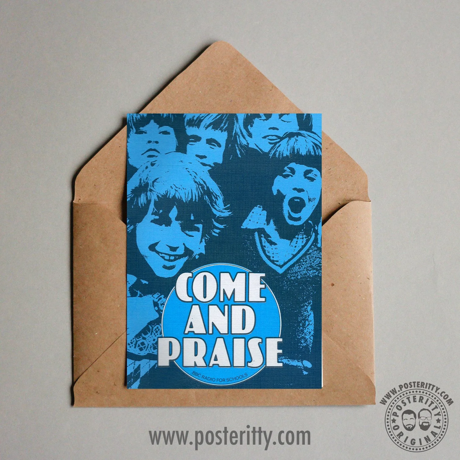 Come & Praise - Retro 80's School Songbook Cover