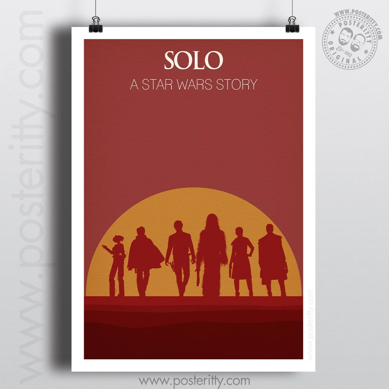 Solo - A Star Wars Story - Minimalist Movie Poster