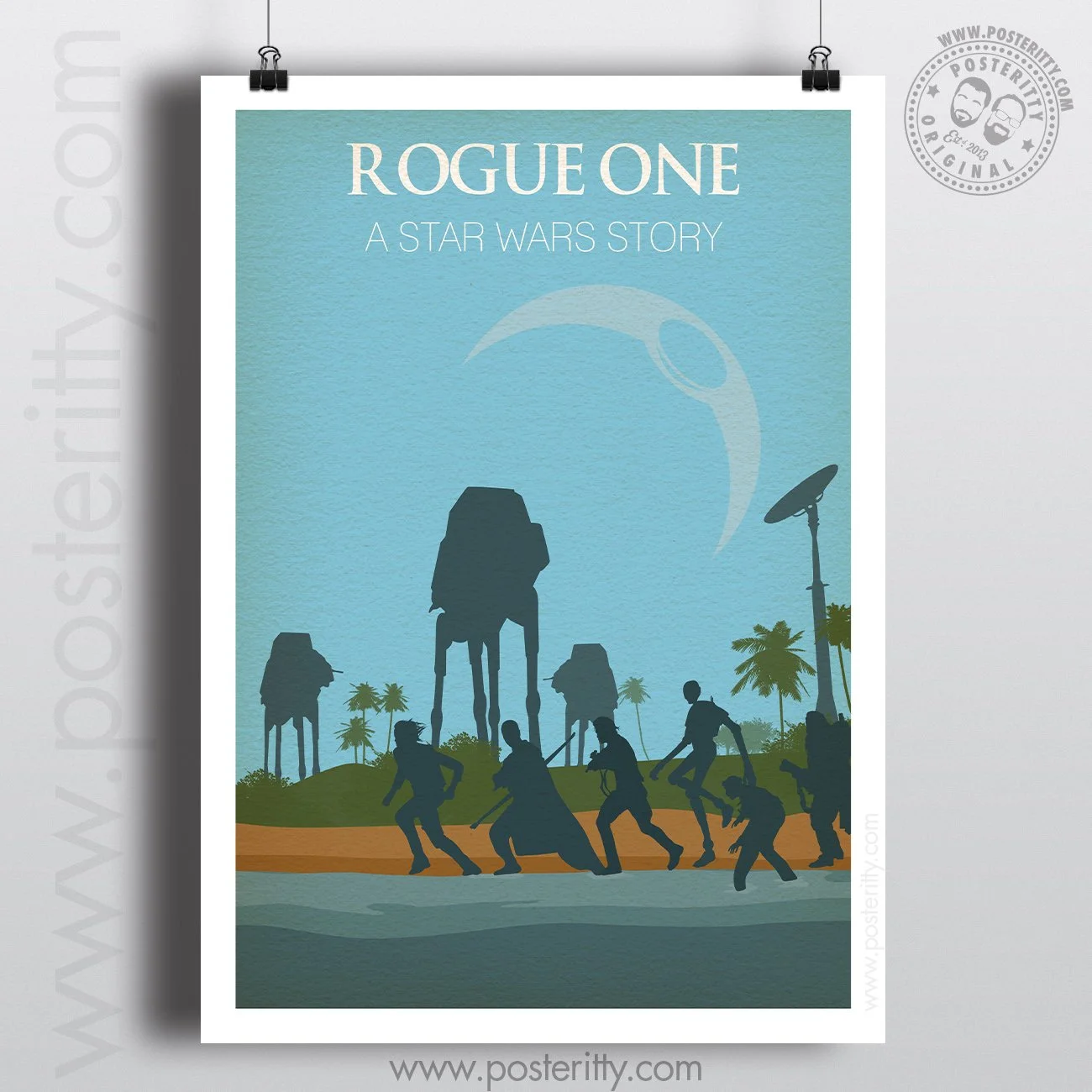 Rogue One - A Star Wars Story - Minimalist Movie Poster