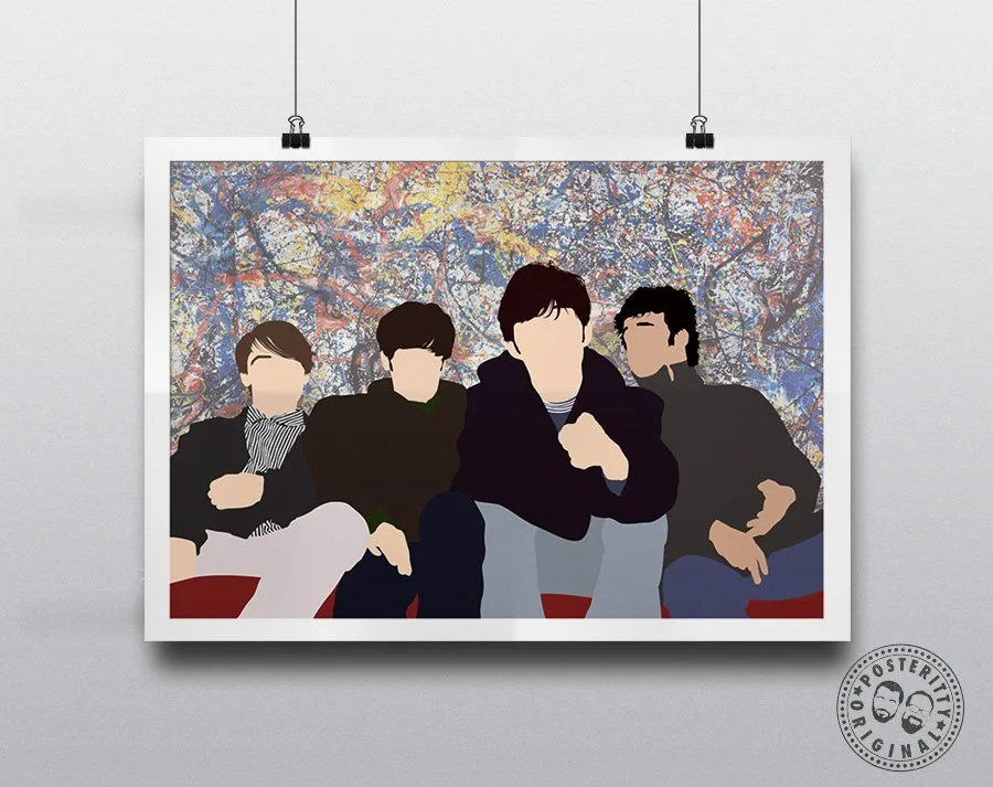 Stone Roses - Minimalist Band Poster