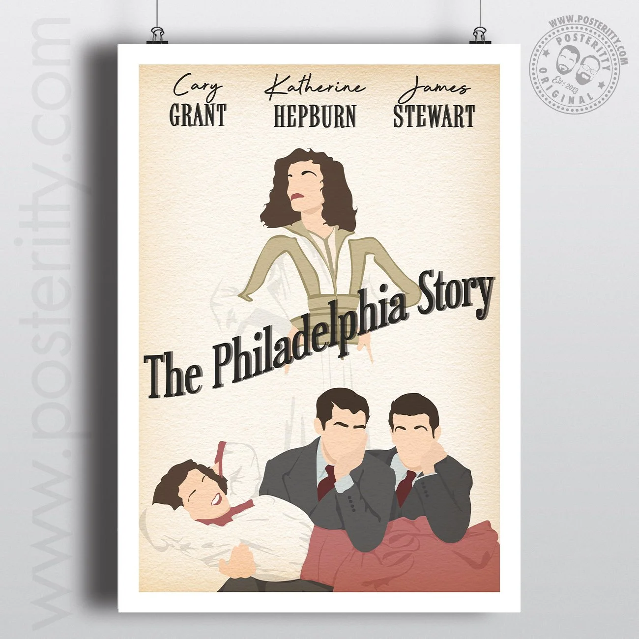 The Philadelphia Story - Minimalist Movie Poster