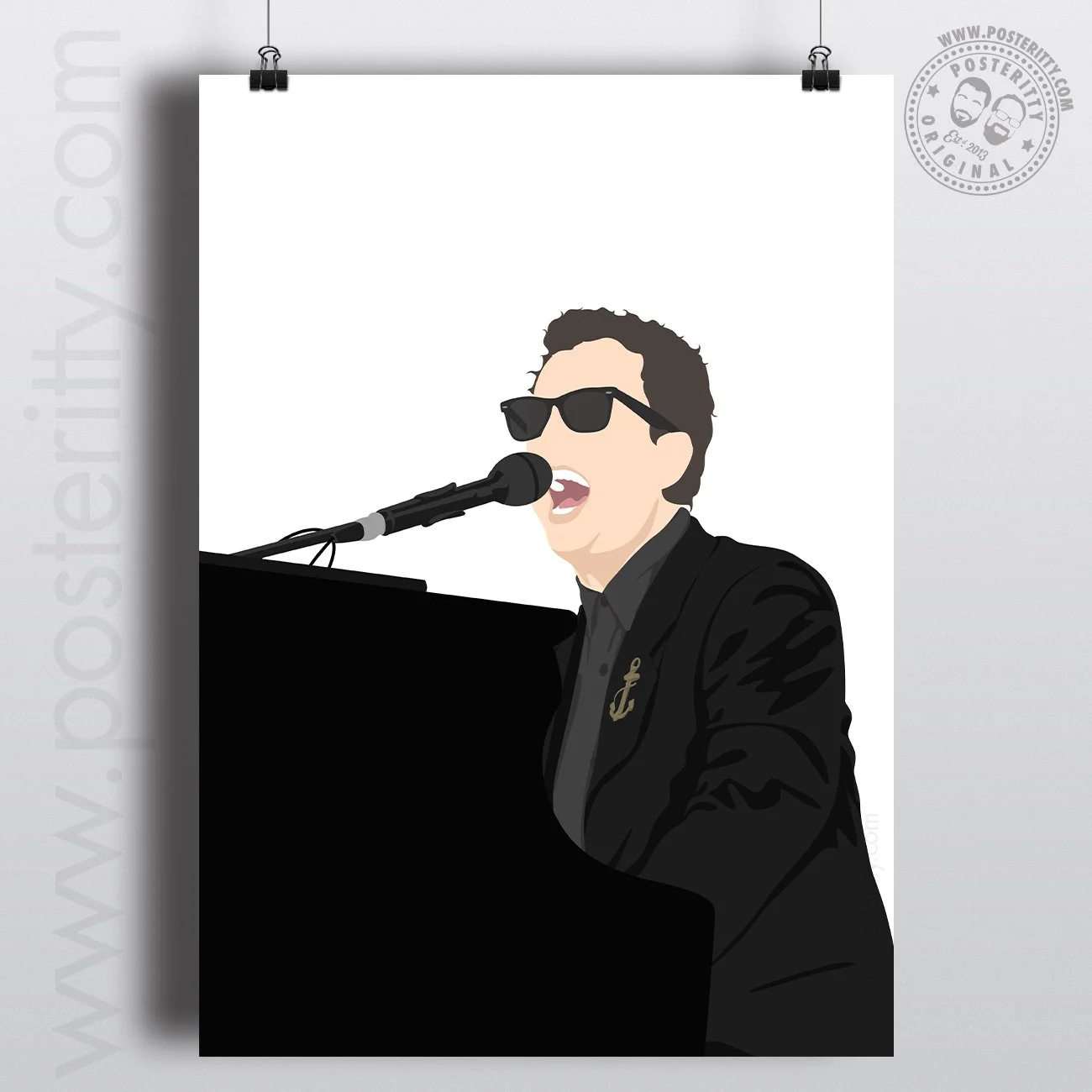 Billy Joel - Minimalist Poster