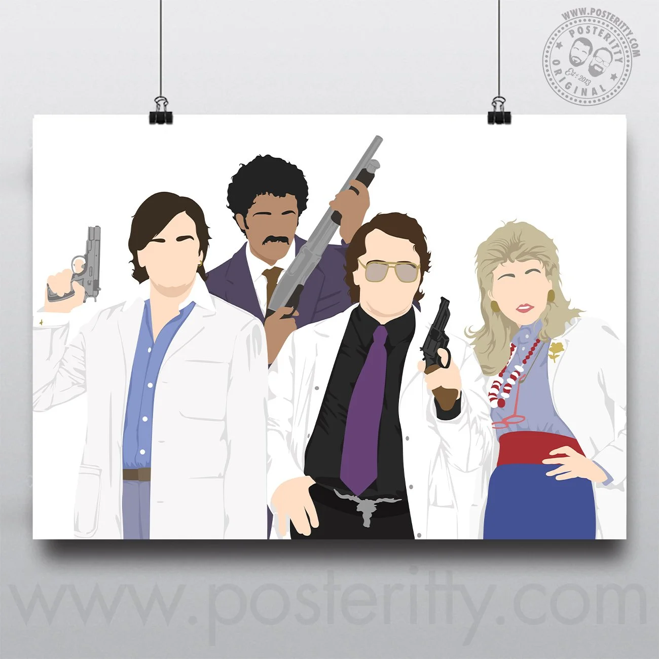 Garth Marenghi's Darkplace - Minimalist Sitcom Poster