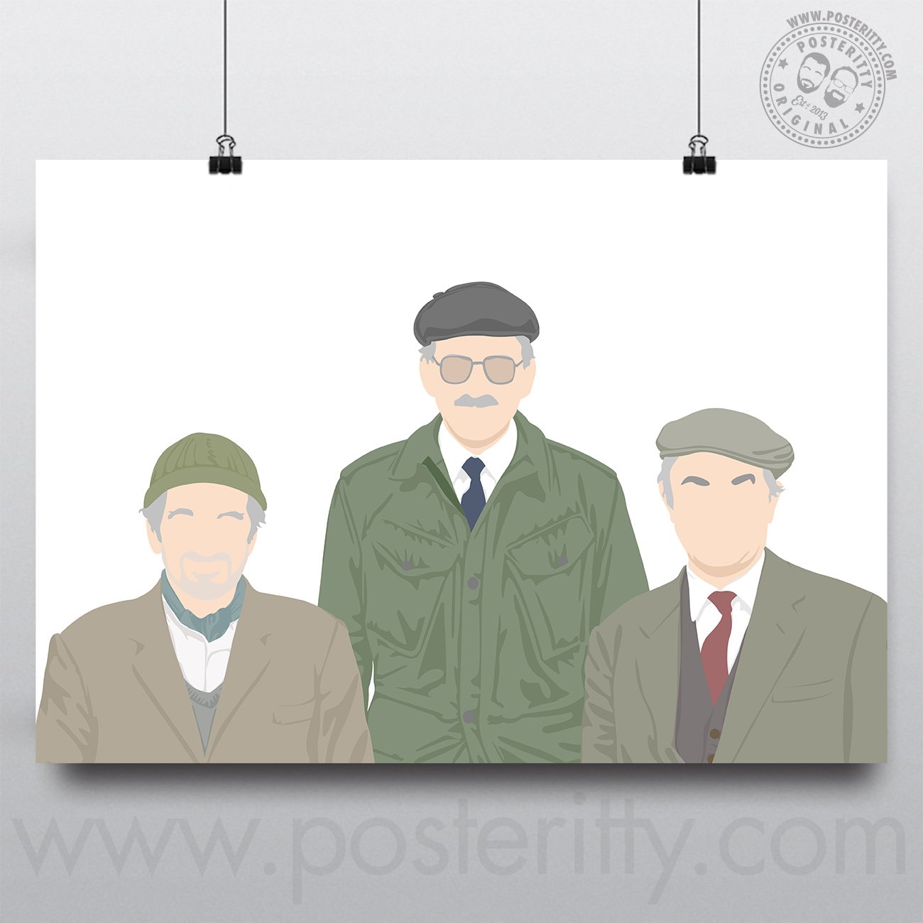 Last Of The Summer Wine - Minimalist Sitcom Poster