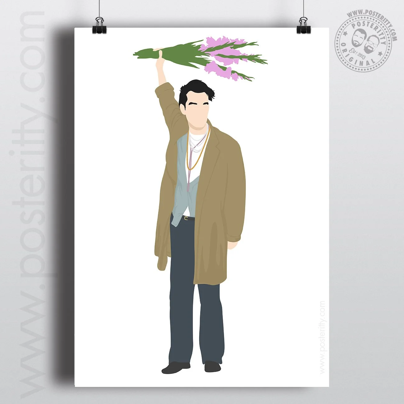 Morrissey (Gladioli) - Minimalist Poster