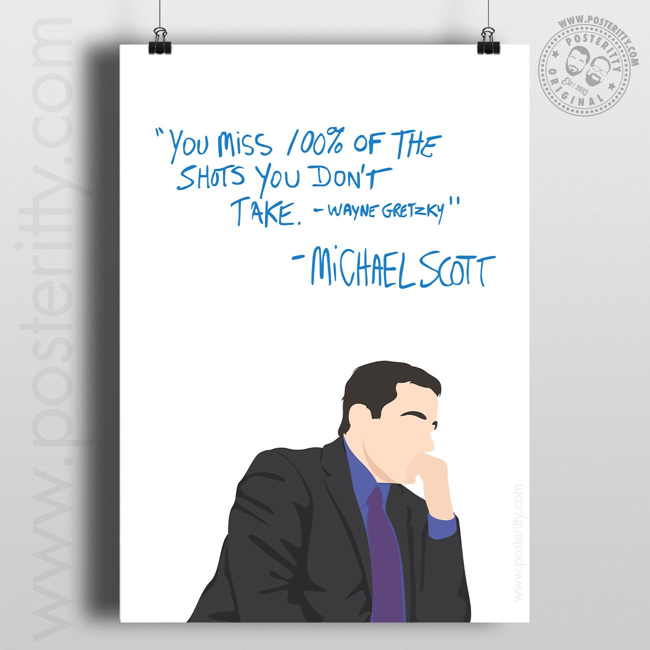 Michael Scott (The Office) Quote Wayne Gretsky