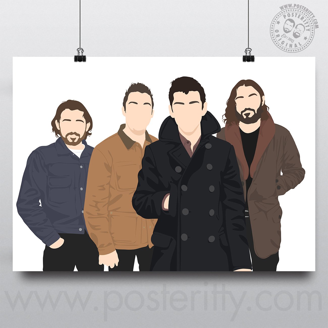 Arctic Monkeys - Minimalist Poster