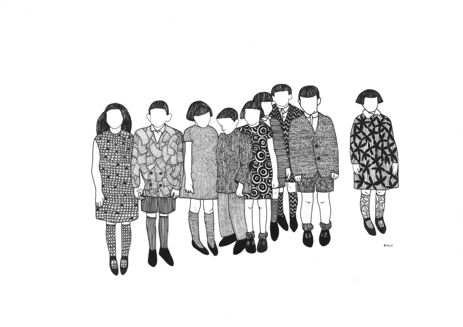 His class