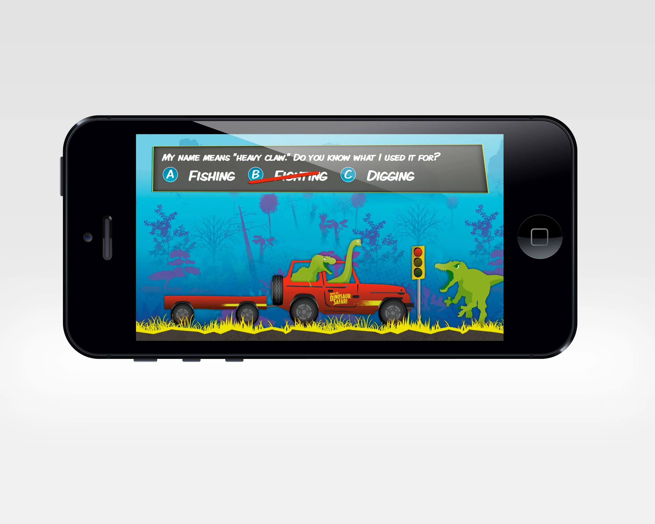 dinomobile design, ux, development Mobile quiz in support of the Bronx Zoo's Dinosaur Safari experience. View Project