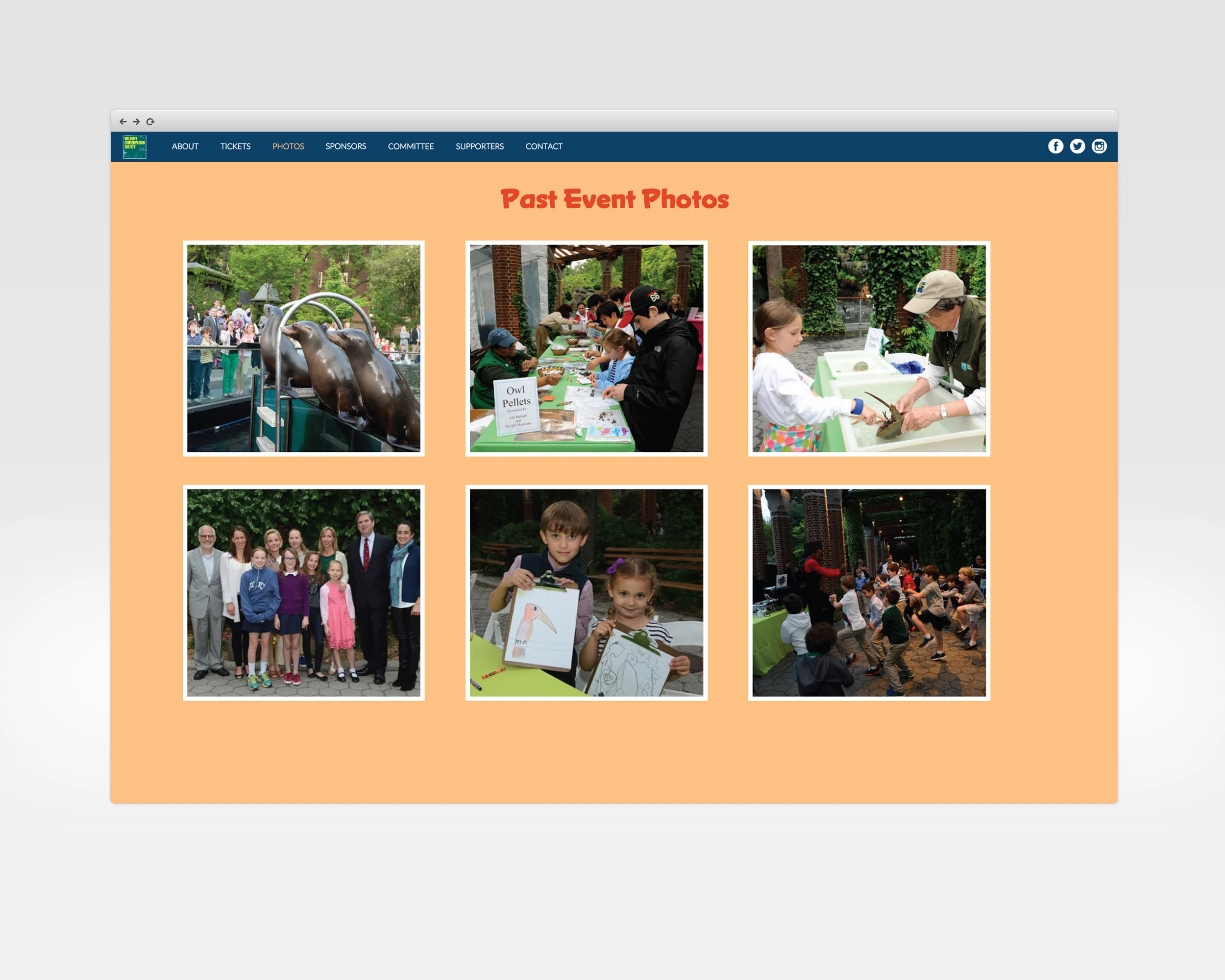 explorers' party art direction, ux, development Microsite for annual fundraising event at the Central Park Zoo. View Project