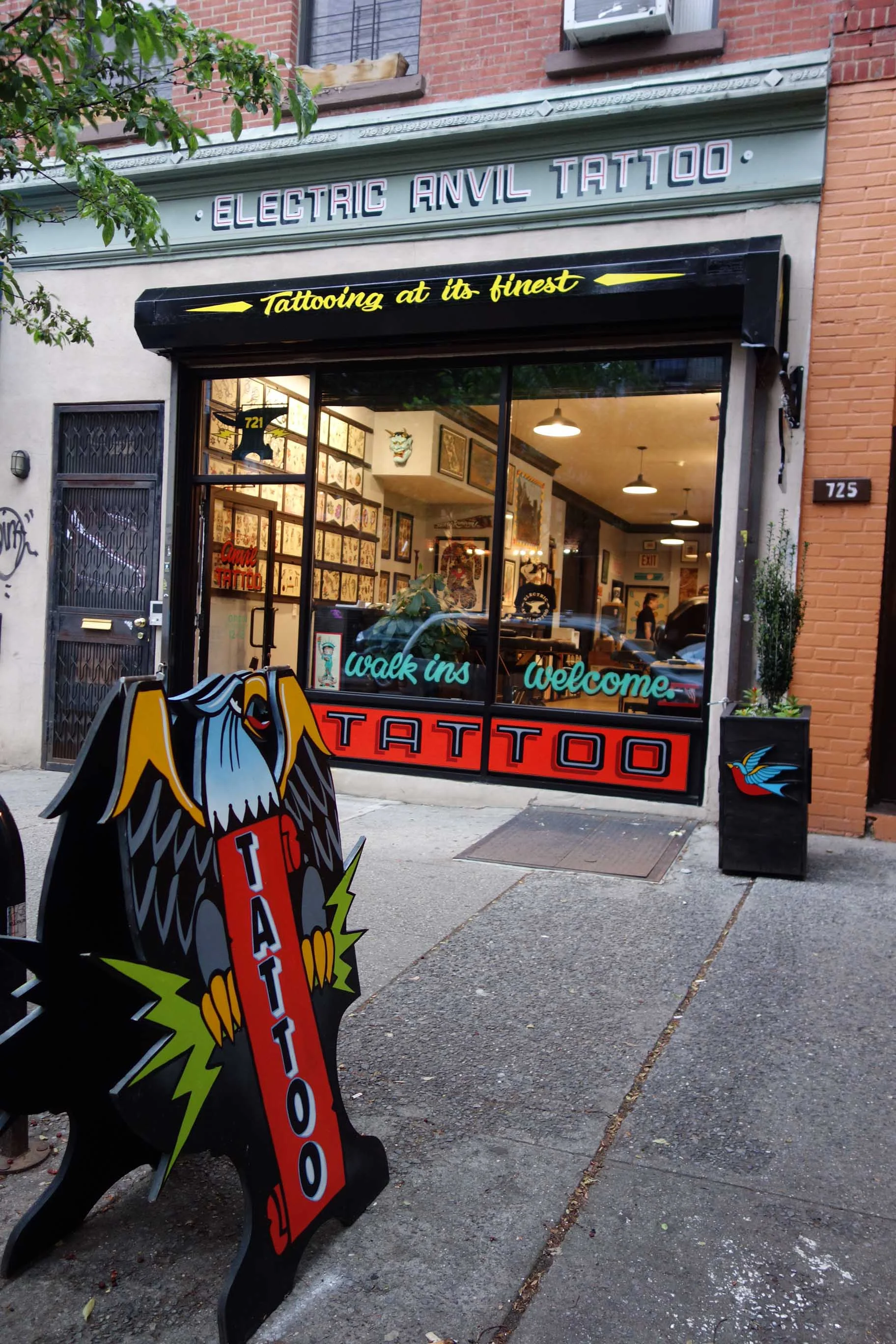 Electric Anvil Tattoo