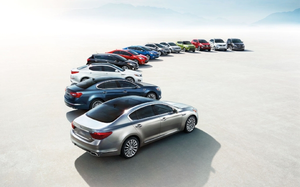 Business vehicles.