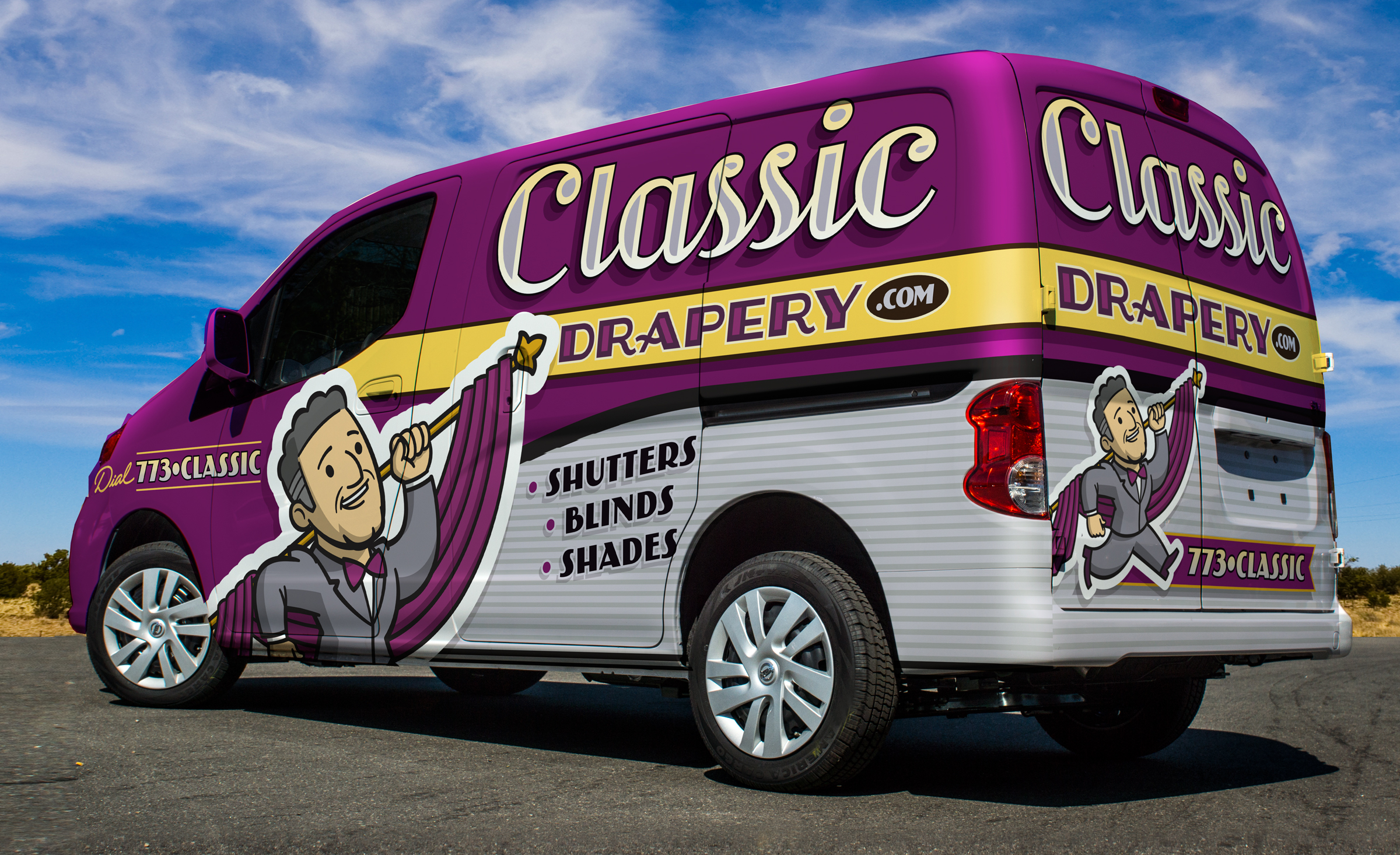 Have your vehicle wrapped and ready for customers to see.