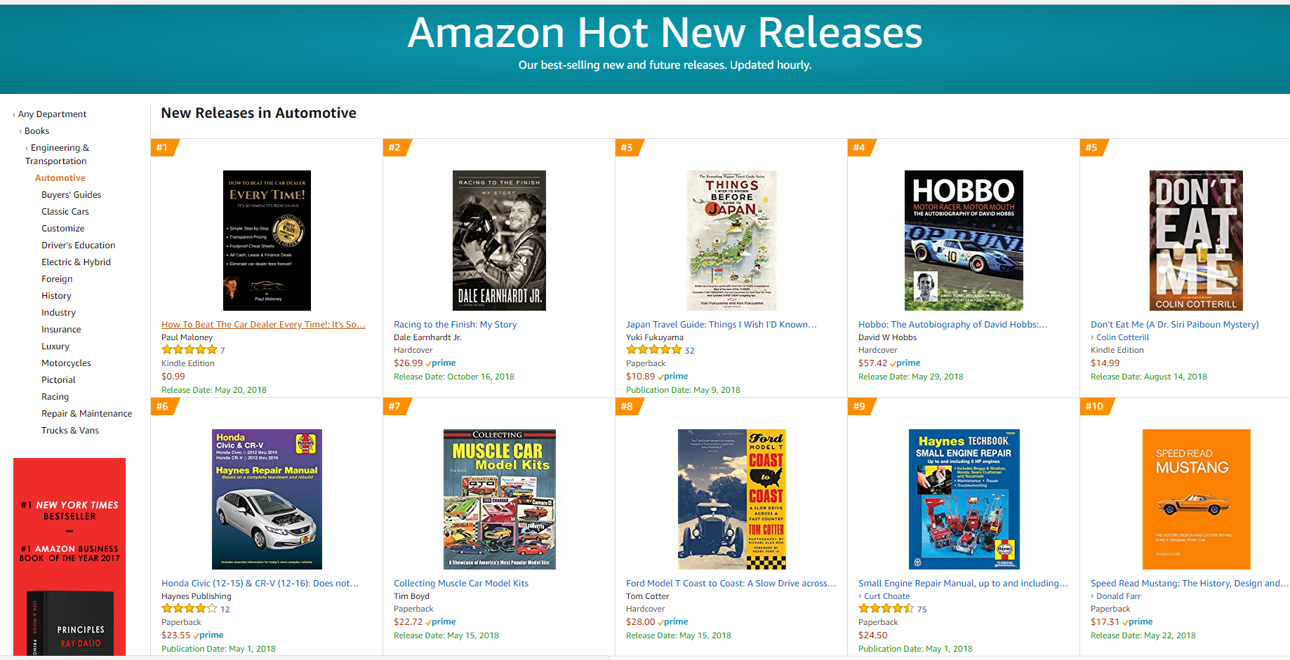 #1 in the top 100 new release in automotive.png