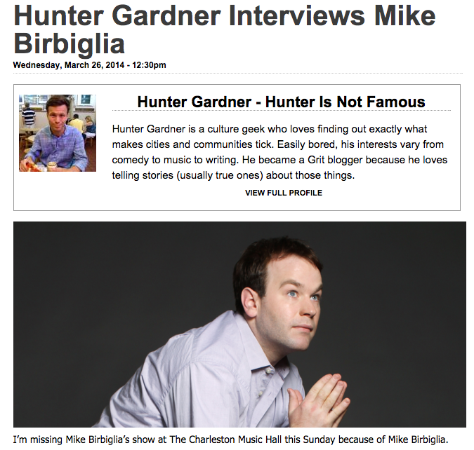 Mike Birbiglia Interview