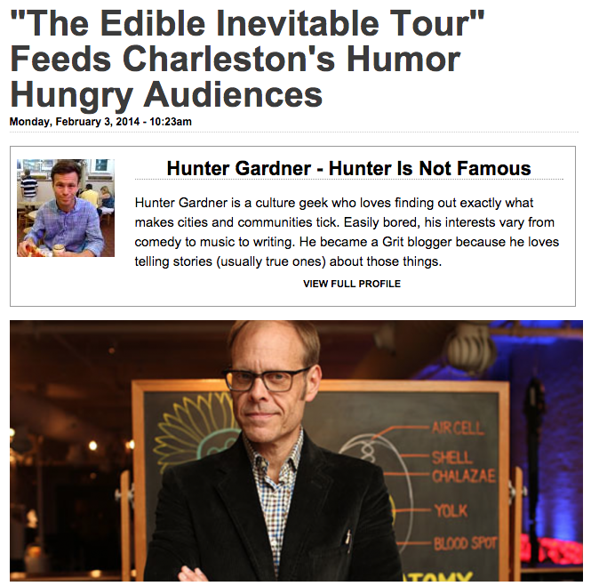 Alton Brown Interview