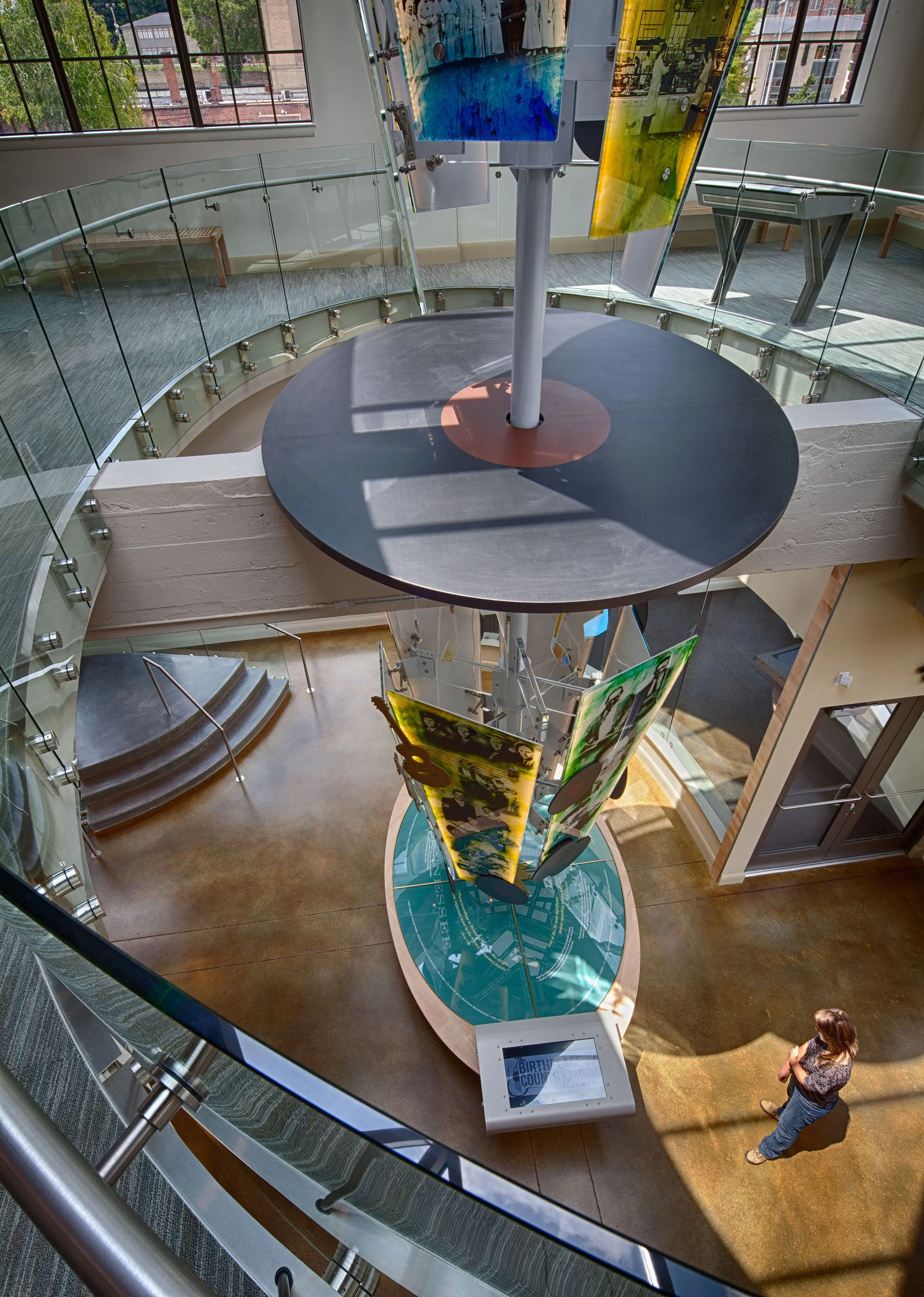 THEMATIC STRUCTURE SECOND FLOOR VIEW