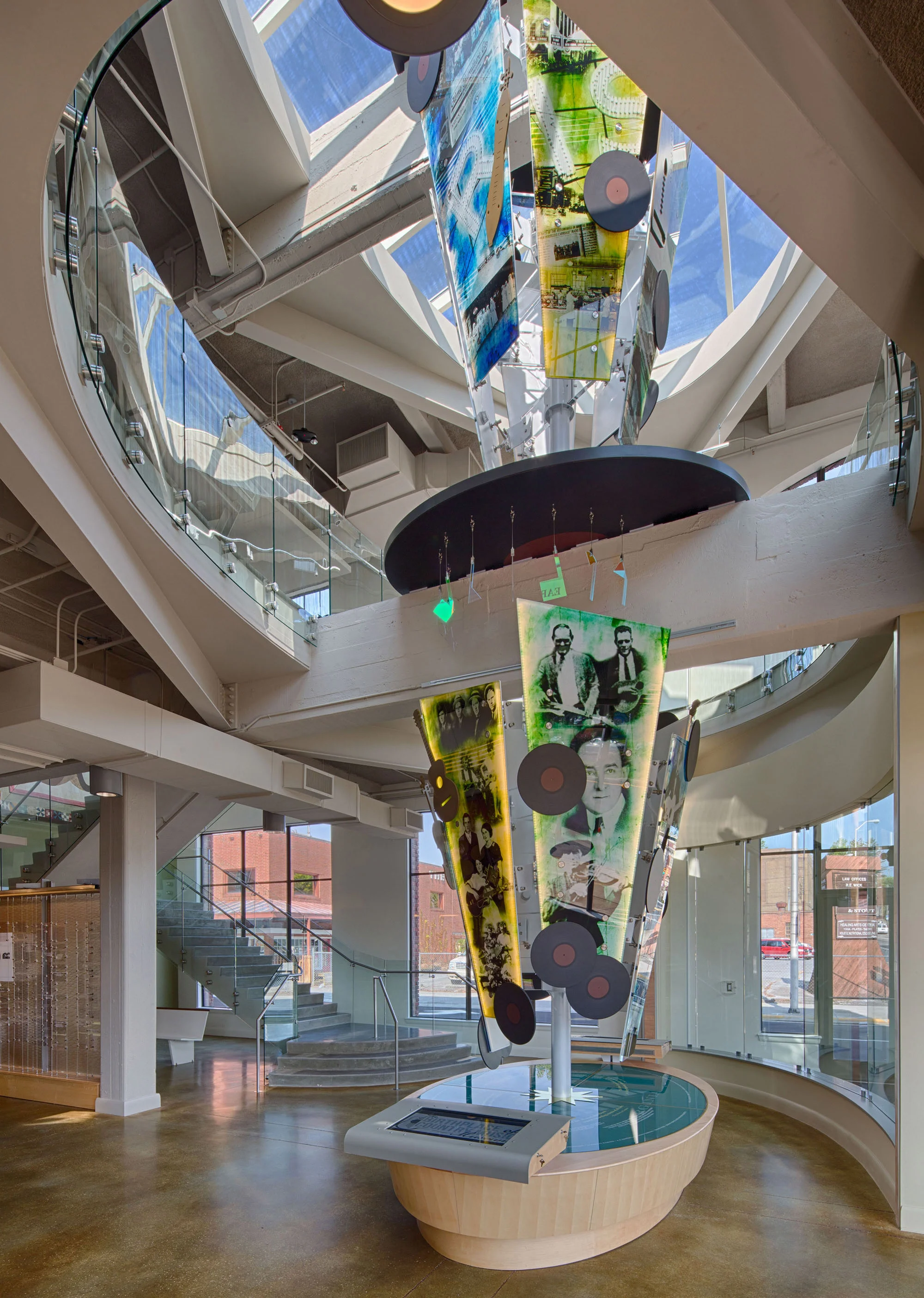 THEMATIC STRUCTURE GROUND FLOOR VIEW