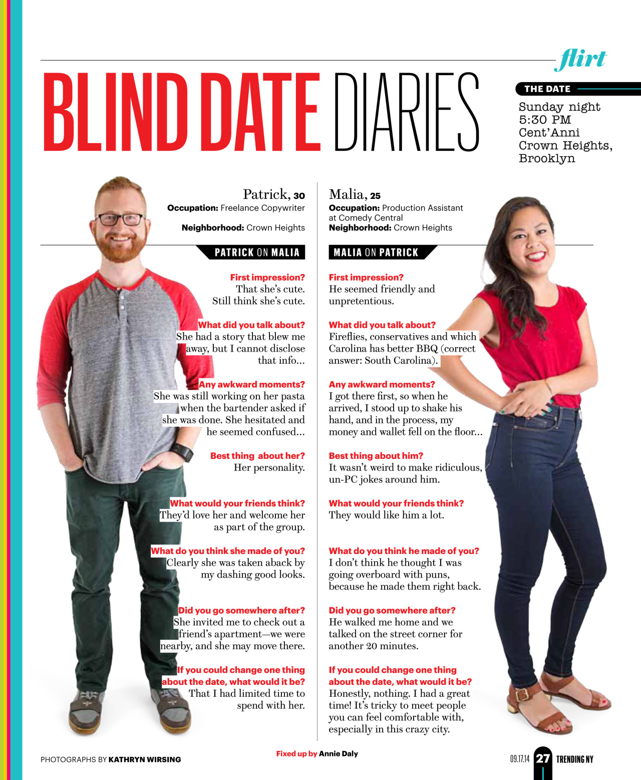 For Me, Every Date is a Blind Date