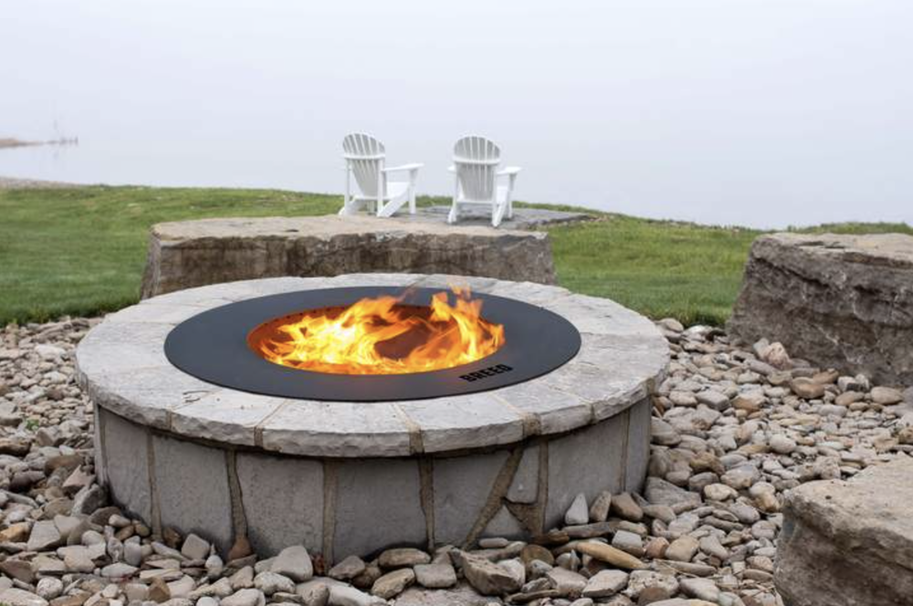 Breeo Smokeless Fire Pits Grills, Zentro Square Fire Pit Insert