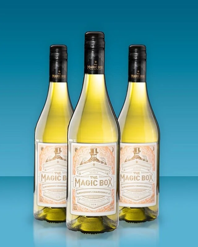 Displaying a mellow yellow hue, this @magicboxwines Chardonnay exhibits elegant aromas of citrus and tropical musings. The palate portrays distinctive buttery complexity supported by ripened fruit and vanilla complexity from oak maturation, finishing