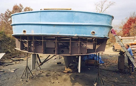 Launch 5's Rotted Hull Has Been Cut Out