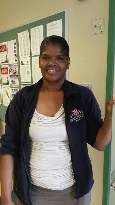 Cheryl Williams, Salvation Army in Dorchester, MA