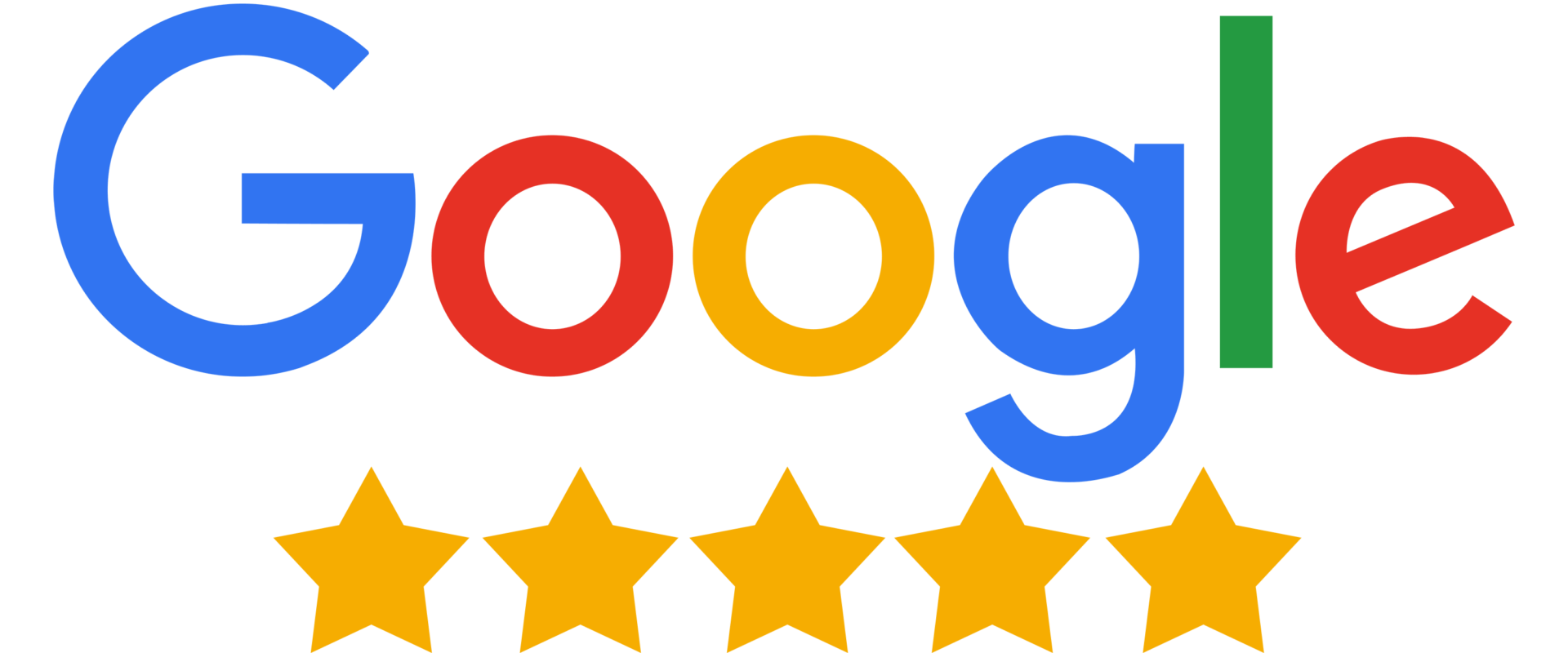 We have a 5 star rating on Google