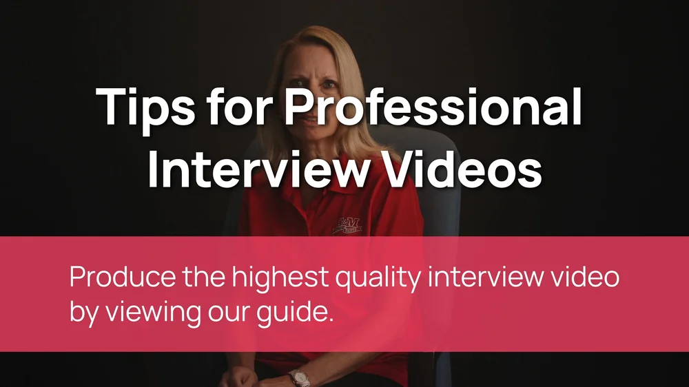 Interview Style Video Image Top 10 Tips for Shooting a Professional Interview Video — Shades ...