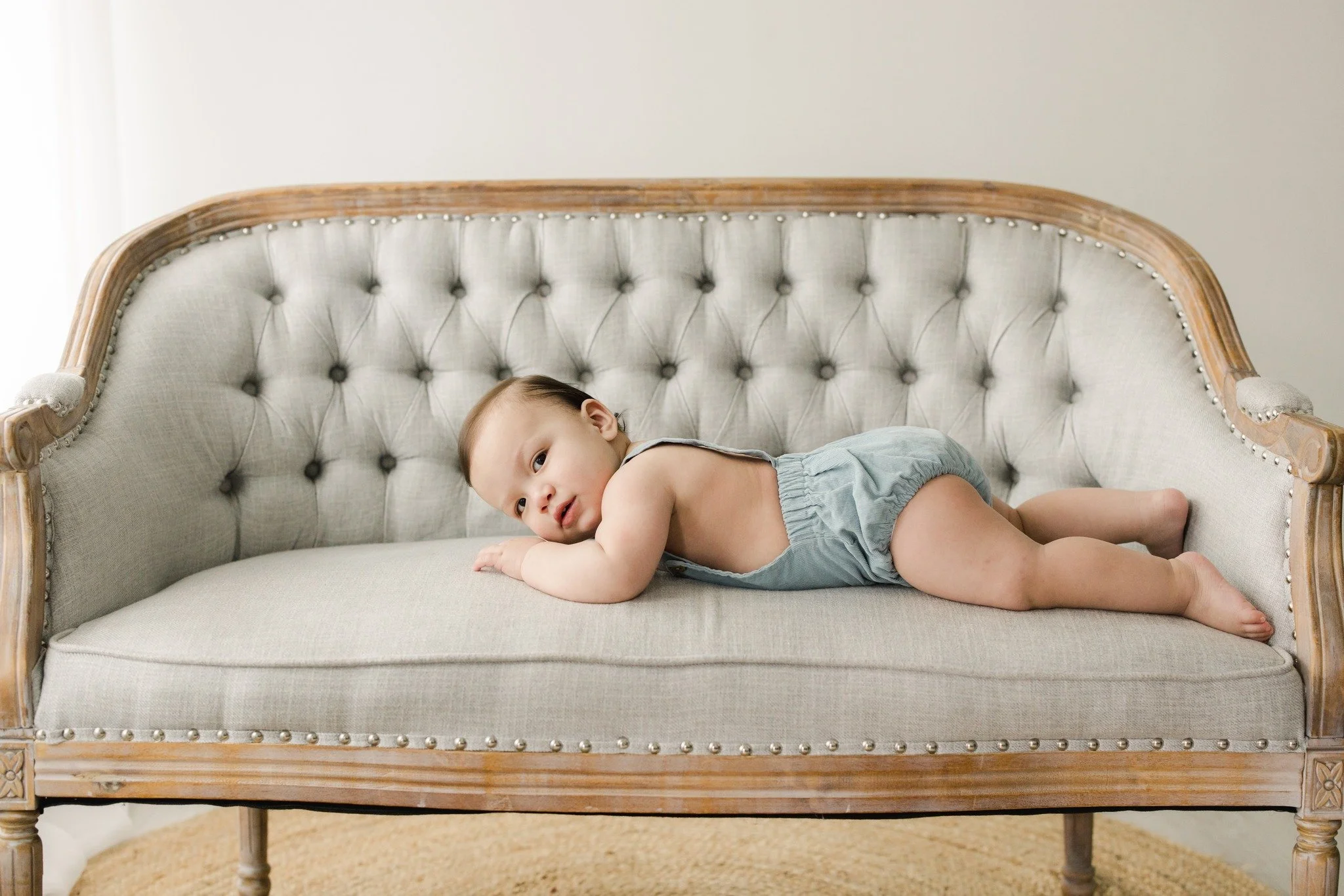 Sunday mood.... Resting for the week ahead!! Loved capturing this sweet photo for his one year photo session!