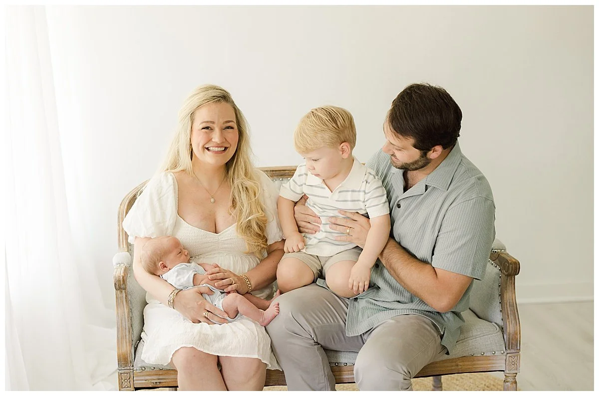 Welcoming Baby Brother | Springville AL Newborn Photographer | Birmingham Family Photography